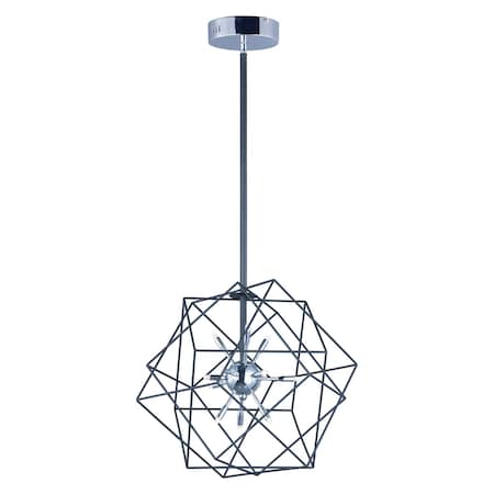 Et2 Rubic Led-Single Pendant E22910-BKPC